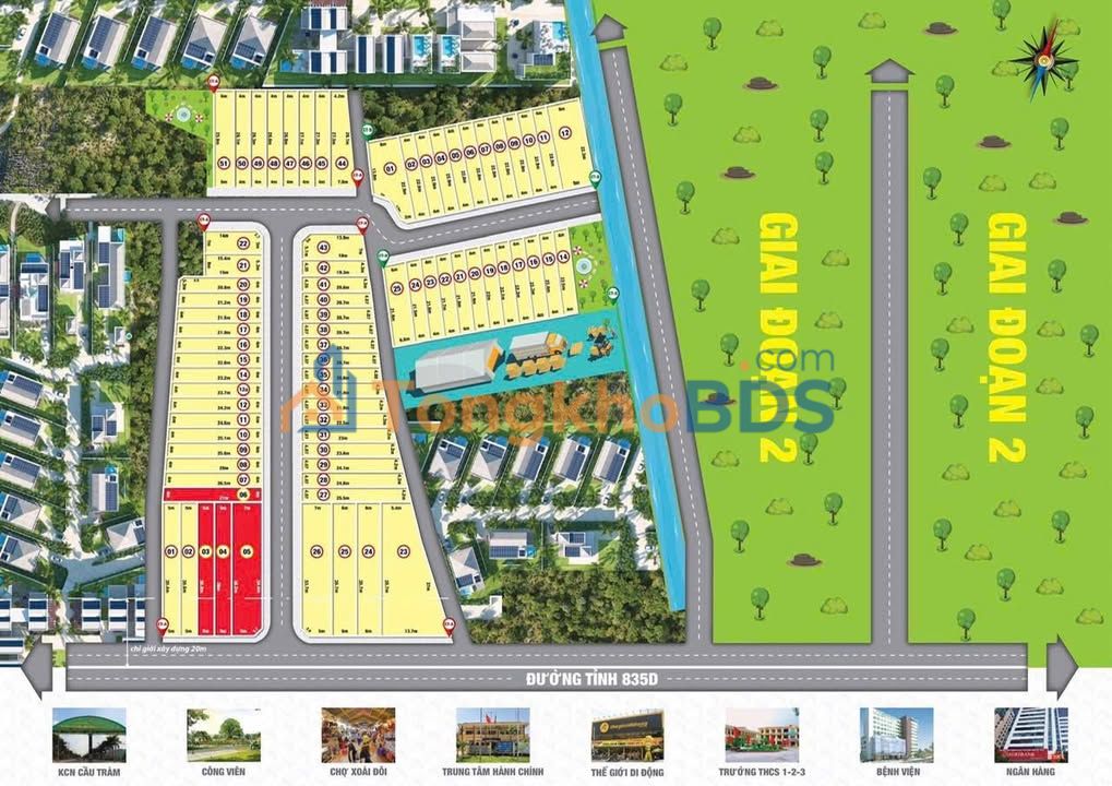 Đất Nền KDC Long Hoà 88m² - Sổ Hồng Sẵn, Giá 880 Triệu - Gần TP.HCM