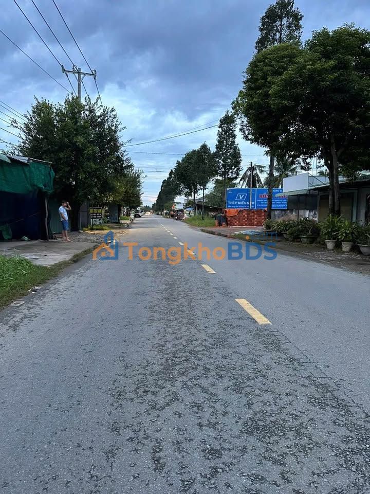 Đất vườn Long An 500m² mặt tiền Châu Thị Kim, TP Tân An - Sổ hồng, kinh doanh tốt