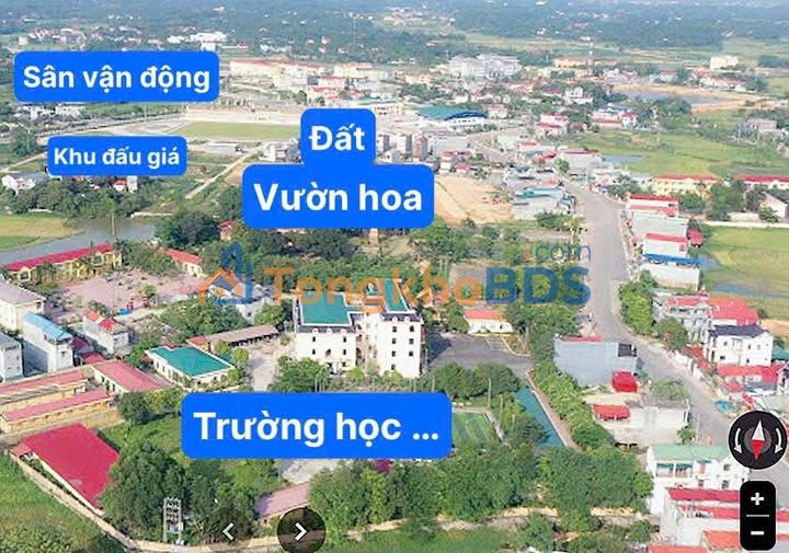 Đất Sổ Hồng TT Tam Sơn, Sông Lô - 100m² View Công Viên, Giá 1.x Tỷ