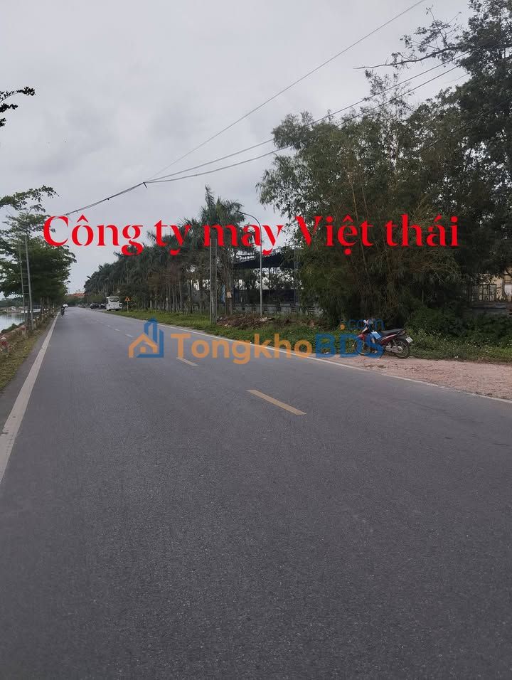 Đất Lô Góc View Sông, Mặt Tiền Tỉnh Lộ Thanh Tân - Vũ Lễ, Kiến Xương, Thái Bình
