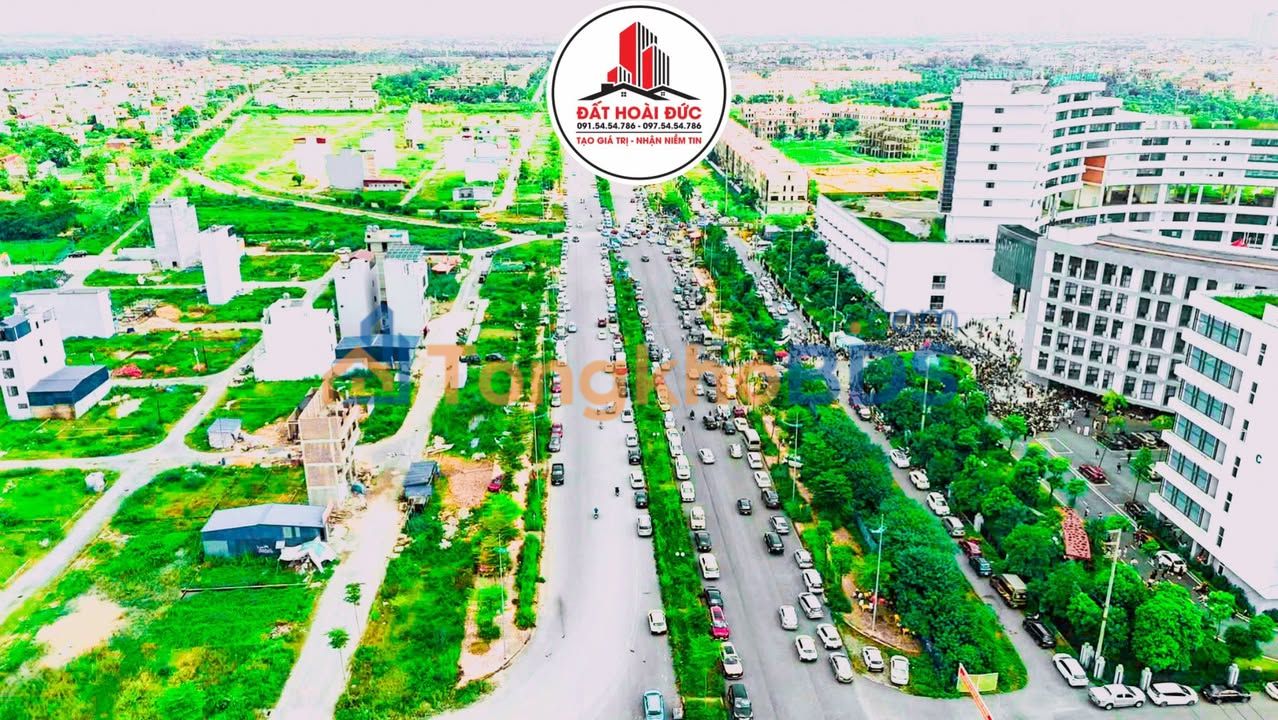 Đất Mặt Tiền Liên Khu 8 Hoài Đức 55m² - Kinh Doanh Đỉnh Cao