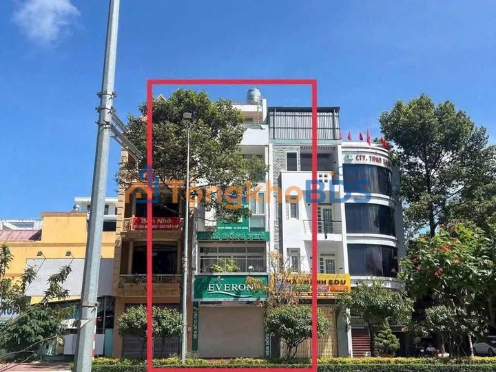 Cho thuê nhà mặt tiền Nguyễn Thái Học, Vũng Tàu - 90m², 6 tầng, kinh doanh đa ngành