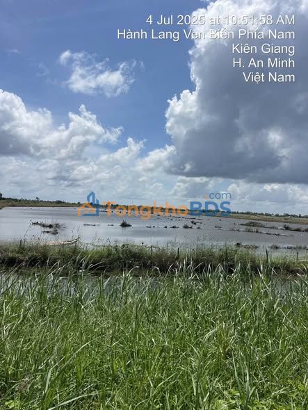 Bán đất thổ cư 22.000m² mặt tiền Xuyên Á, Châu Thành, Kiên Giang - Giá 8 tỷ