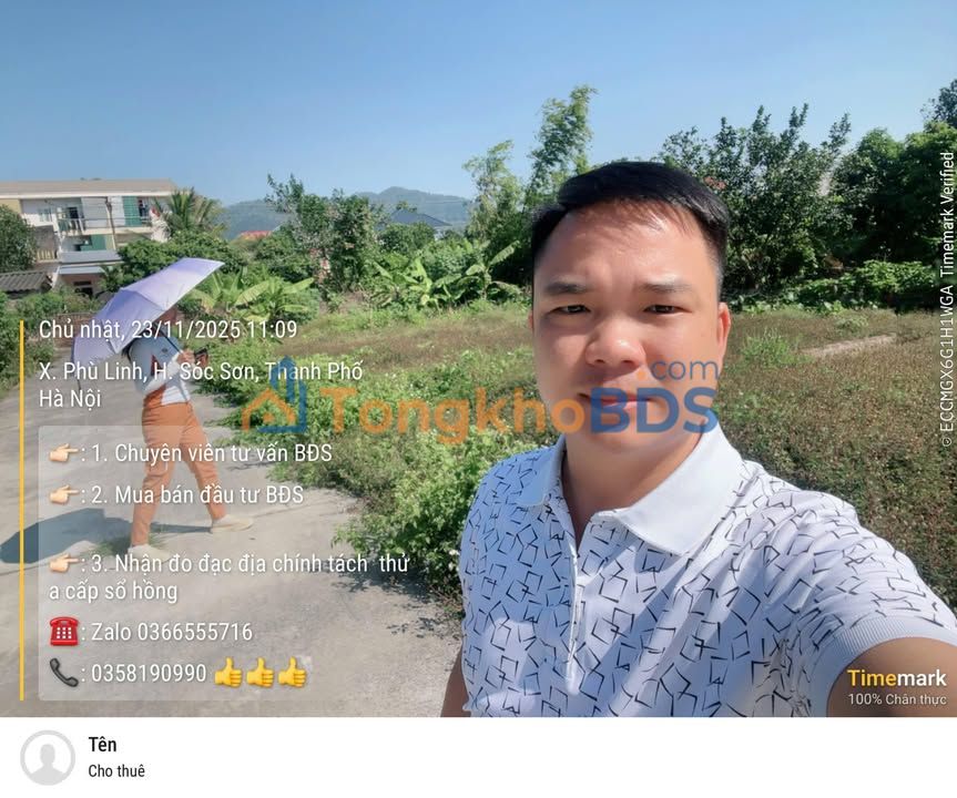 Đất Vệ Linh Sóc Sơn 92m² - Sổ Hồng Sẵn Sàng - Giá Đầu Tư