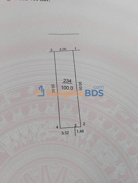 Đất nền Thắng Trí, Sông Lô, Vĩnh Phúc - 100m² giá F0, sẵn sàng kinh doanh