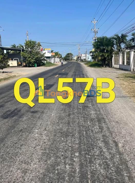Mặt tiền Quốc lộ 57B, Bình Đại, Bến Tre - Kinh doanh đỉnh cao, 9800m²