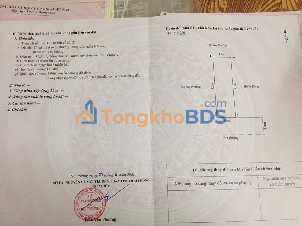 Đất Lô Góc Mặt Đường Nhà Mạc 67.5m² - Giá 3.03 Tỷ, Hải An