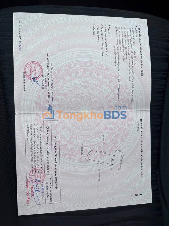 Đất nền Xuân Úc Kiến Thụy 81m² Hướng Bắc - Tiềm năng đầu tư