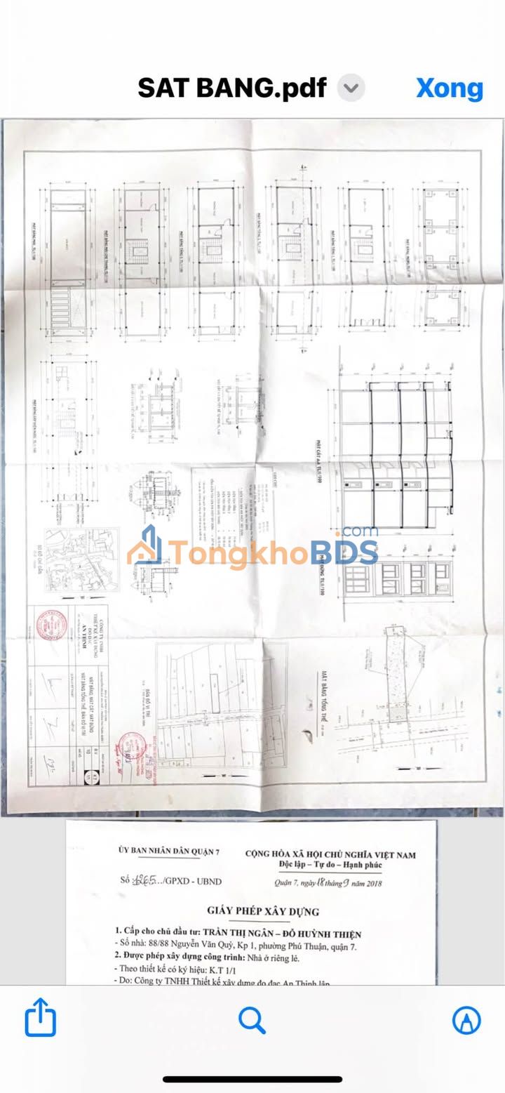 Nhà Hẻm Xe Hơi Q7 - 4 Tầng Kinh Doanh Cạnh VinCom - 4.2x24m - 9.99 Tỷ