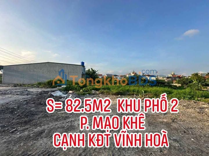 Bán Đất Đấu Giá Mạo Khê, Quảng Ninh - 82.5m² - Hơn 1.1 Tỷ - Kinh Doanh Tốt