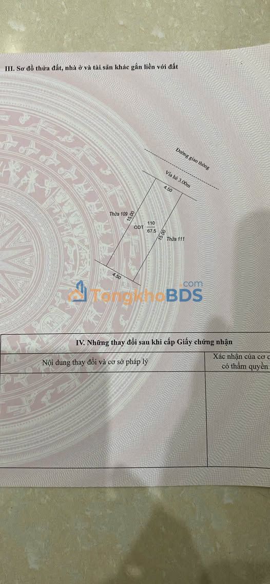 Đất nền Phả Lại, Chí Linh 67.5m² Hướng Đông Bắc - Giá 2.7 tỷ