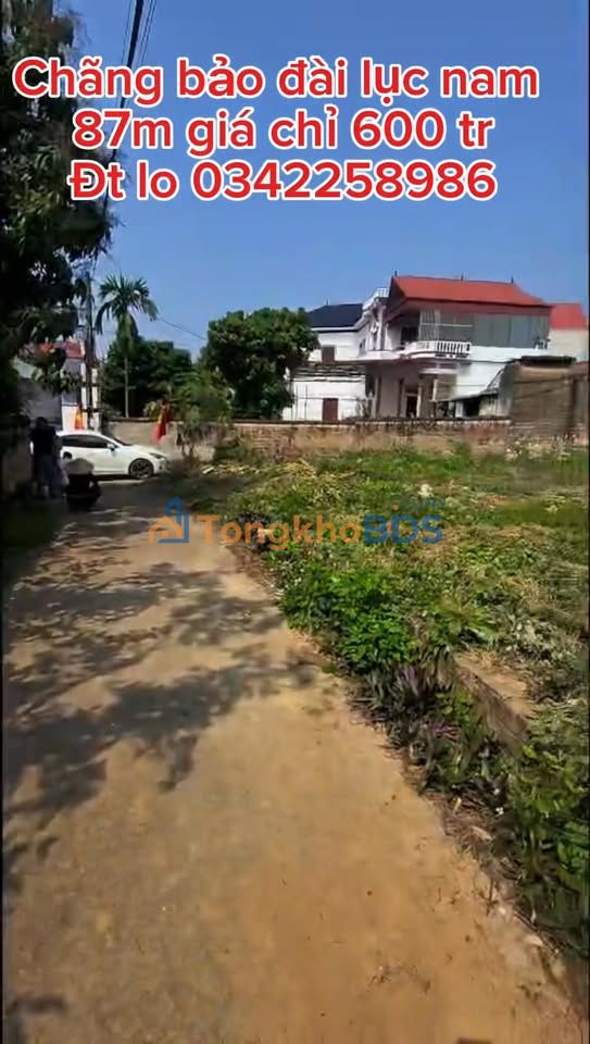 Bán Đất Yên Sơn, Lục Nam, Bắc Giang 87m² - Giá Tốt Đầu Tư