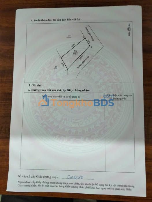 Đất nền K12, Lâm Thao, Phú Thọ - 146.5m² gần KCN Bắc Lâm Thao
