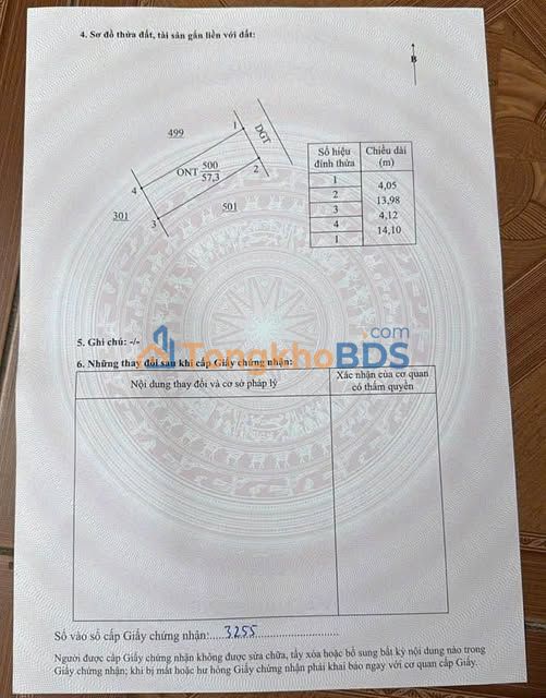 Đất thổ cư 57m² đường ô tô thông, ngay KCN Liên Hà - Đông Anh
