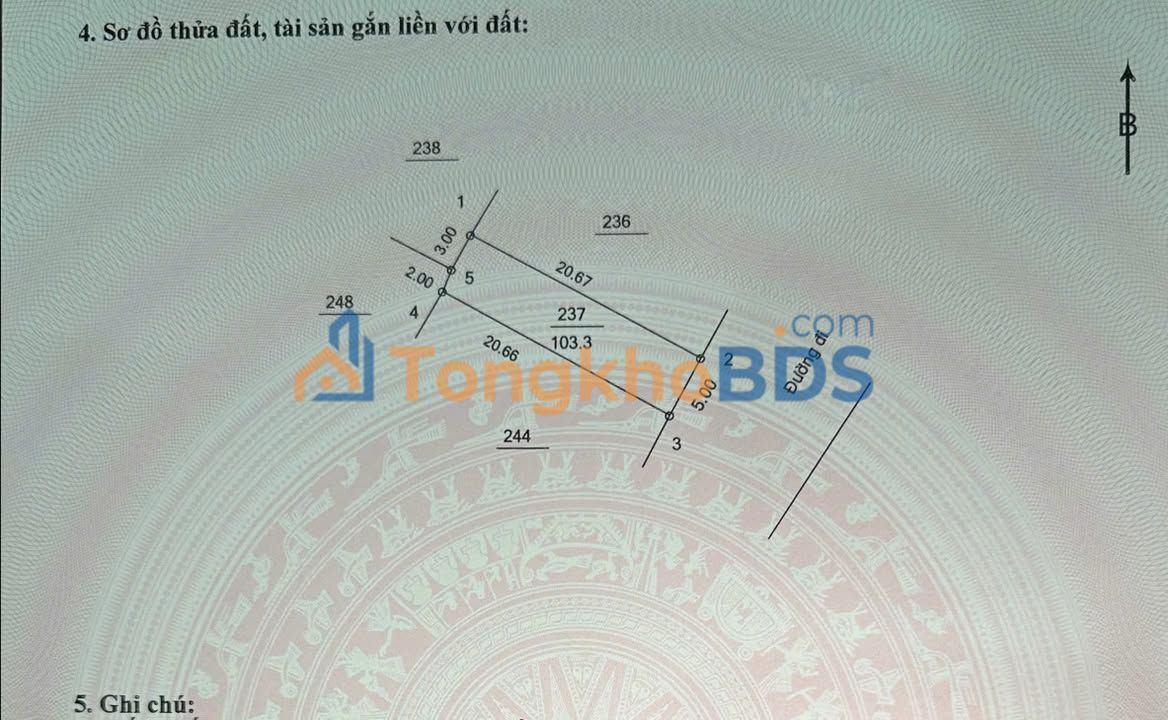 Bán Gấp Đất Sổ Đỏ Ba Vì 70m² - Giá Đầu Tư 3.1 Tỷ