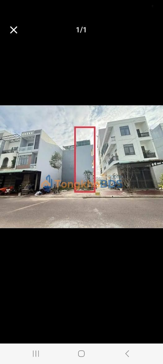 Bán đất góc 2 mặt đường, 42.5m², P.Hải Cảng, Quy Nhơn - 3.15 tỷ