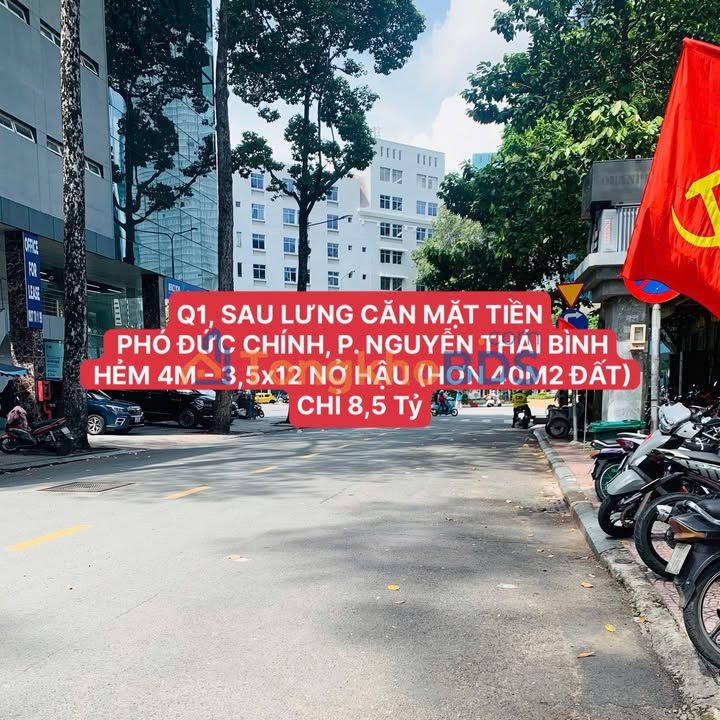 Nhà 40m² Phó Đức Chính, Quận 1 - Nở hậu, 2 Tầng - Giá 8.5 Tỷ