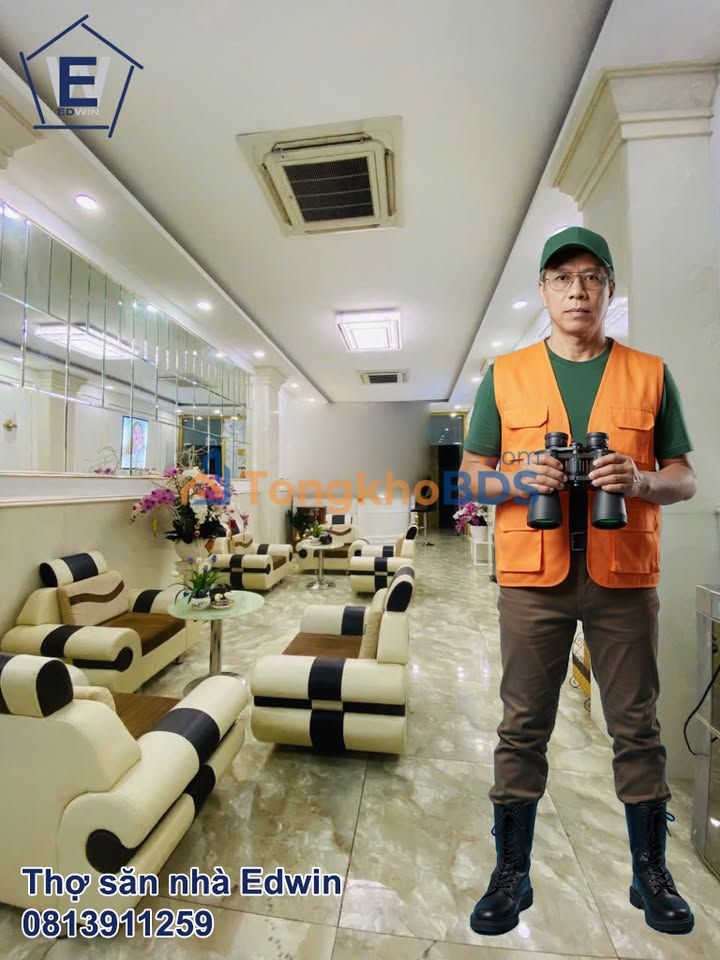 Nhà Mặt Tiền CMT8 Quận 10 - 61m², 7 Tầng, Thang Máy, Giá 28 Tỷ