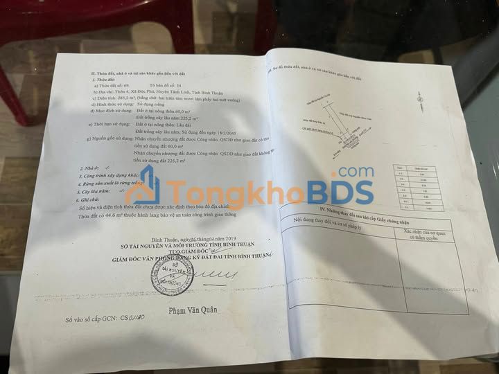 Nhà 2 Lầu Đức Phú, Bình Thuận 285.2m² - Sẵn Sàng Vào Ở Ngay