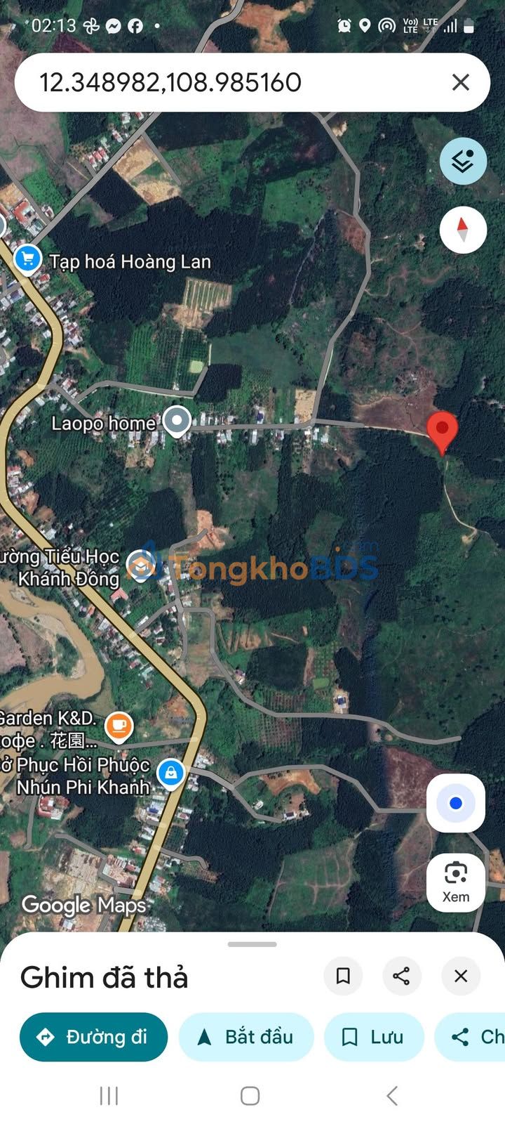 Đất Vườn Khánh Đông 365m² - Sổ Thổ Cư, Sẵn Nước