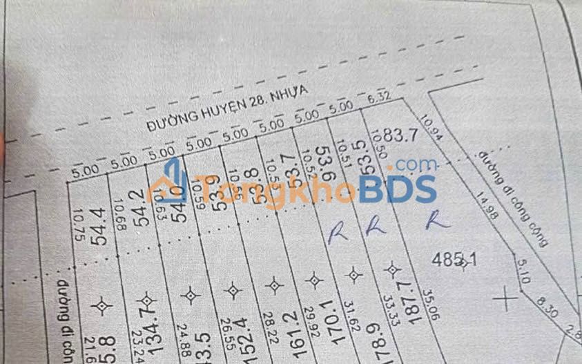 Đất Nền Mặt Tiền Nhựa HL28, Cao Lãnh, Đồng Tháp - 75m² Thổ Cư, Giá 1.8 Tỷ