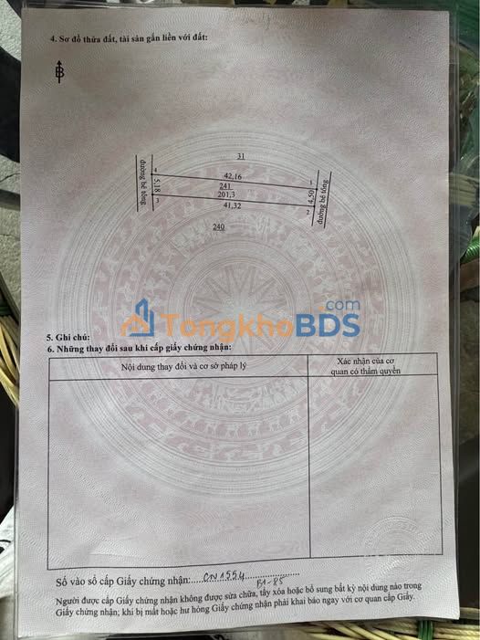 Bán Đất Mặt Tiền Tân Xuân, Đồng Xoài - 210m² Sổ Hồng