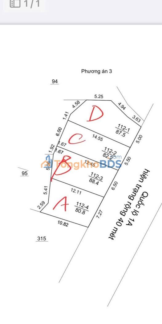 Đất Mặt Tiền Kinh Doanh Đường 2/4 Ninh Hòa 84m² Hướng Đông - Giá Tốt