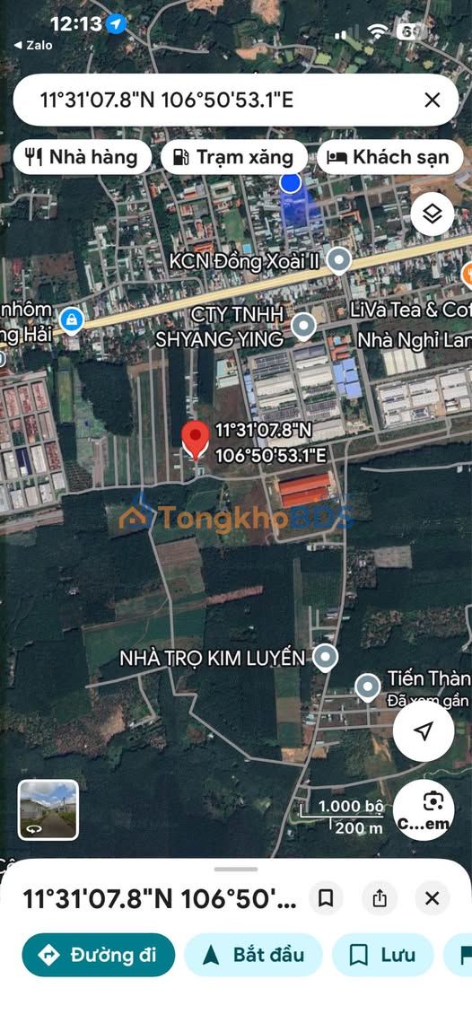 Đất Nền Trục Chính Hoài Sơn, Đồng Xoài - 1300m² Giá 780 Triệu