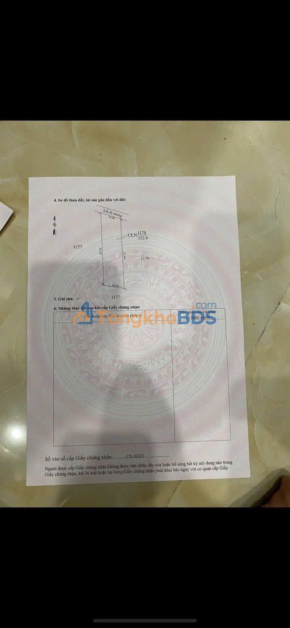 Bán đất cây 350m² Ấp An Lợi, Trảng Bàng - Giá 800 triệu