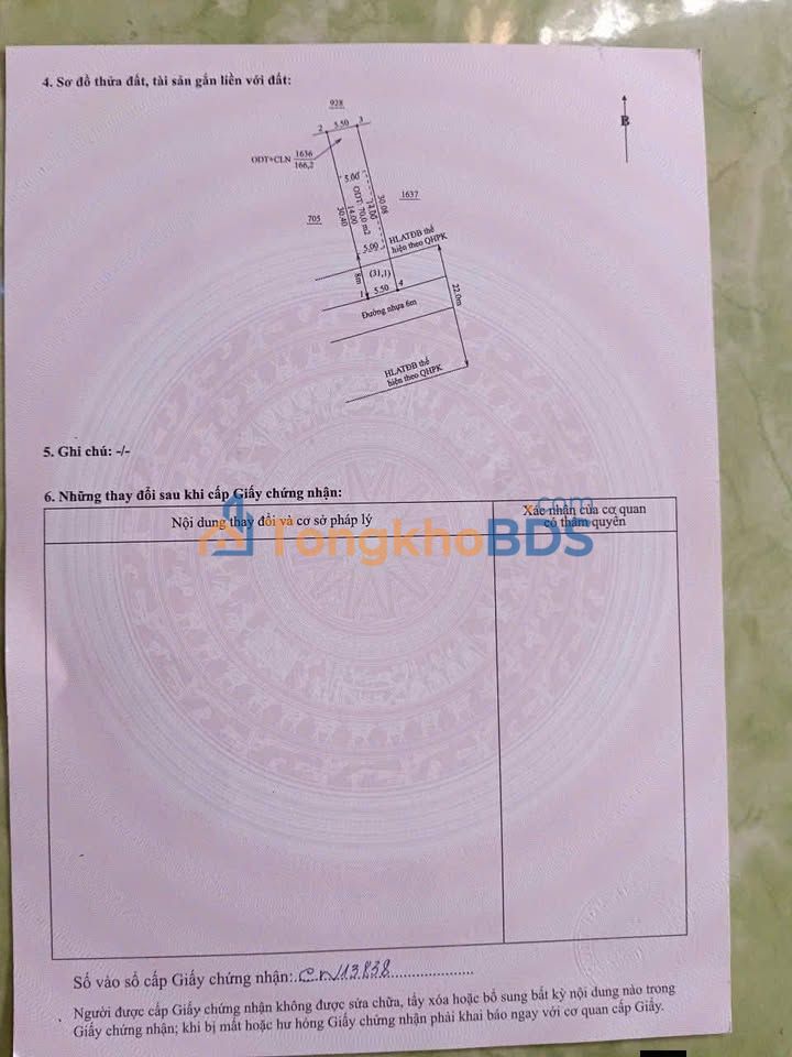 Bán Đất An Tây 165m² Thổ Cư - Sổ Hồng Sẵn Sàng
