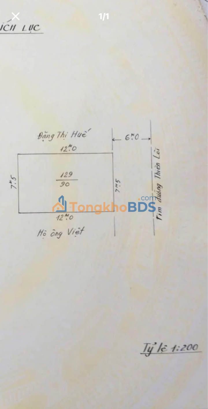 Nhà Mặt Tiền Thiên Lôi 90m² - Kinh Doanh Đắc Lợi Gần Aeon Mall