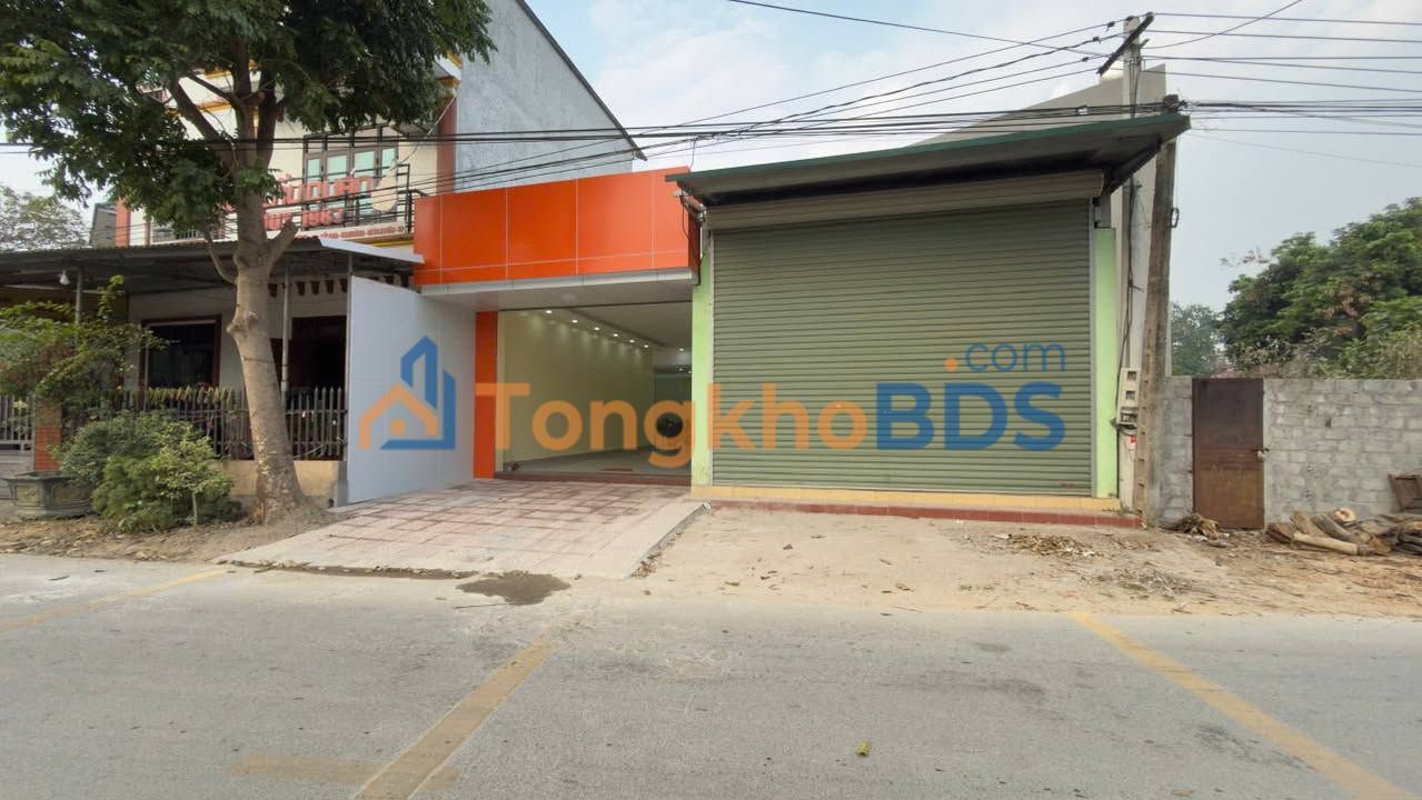 Nhà Mặt Tiền Kinh Doanh Gốc Gạo, Vĩnh Phúc - 80m² Giá 2 Tỷ