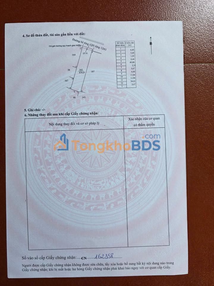 Bán Đất Nền 636m² Buôn Hồ, Đắk Lắk - Sổ Đỏ Rõ Ràng, Gần Chợ, Trường Học