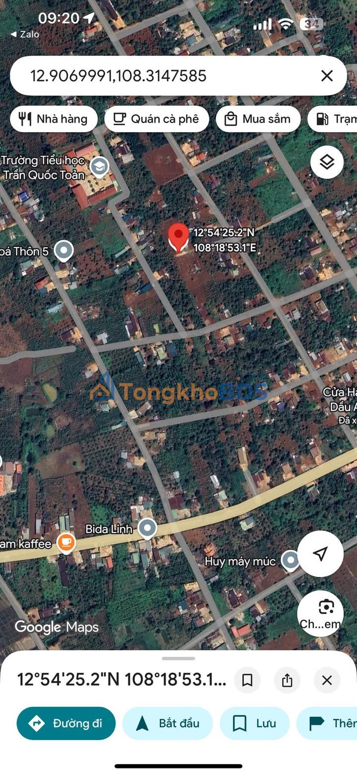 Đất nền Ea Drông, Đắk Lắk - 300m² Giá Tốt 299 Triệu