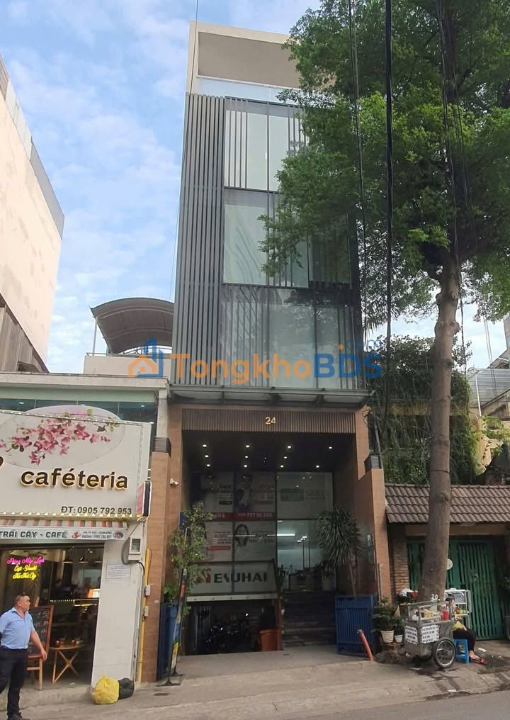 Cho thuê Tòa nhà Văn phòng Mặt tiền 24 Ấp Bắc, Tân Bình - 165m², 150 Triệu/tháng