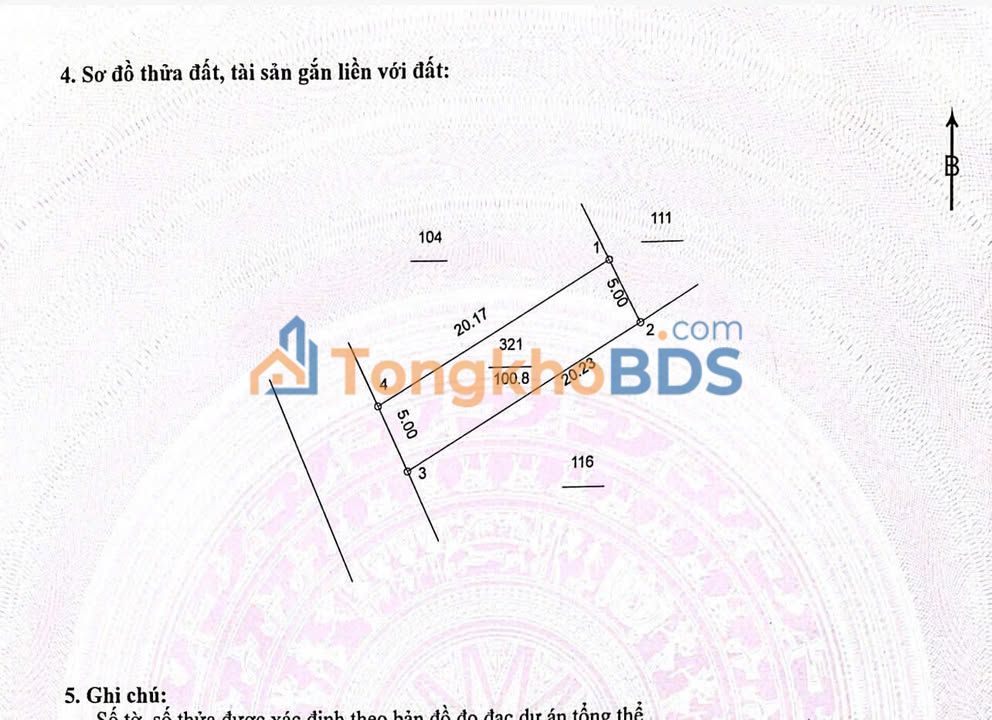 Đất nền Thường Tín 100m² - View hồ thoáng đãng - Đường ô tô