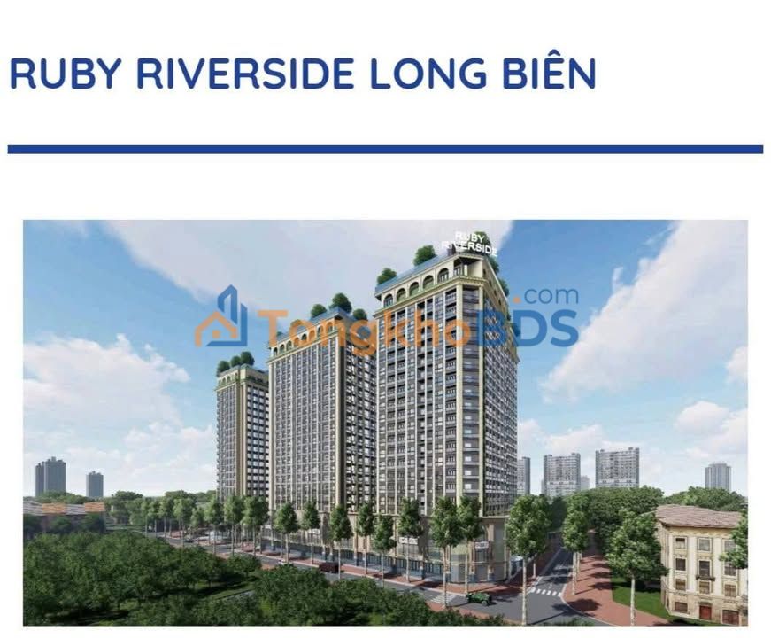 Chung cư Riverside Phúc Đồng 48m² - An cư lạc nghiệp tại Long Biên