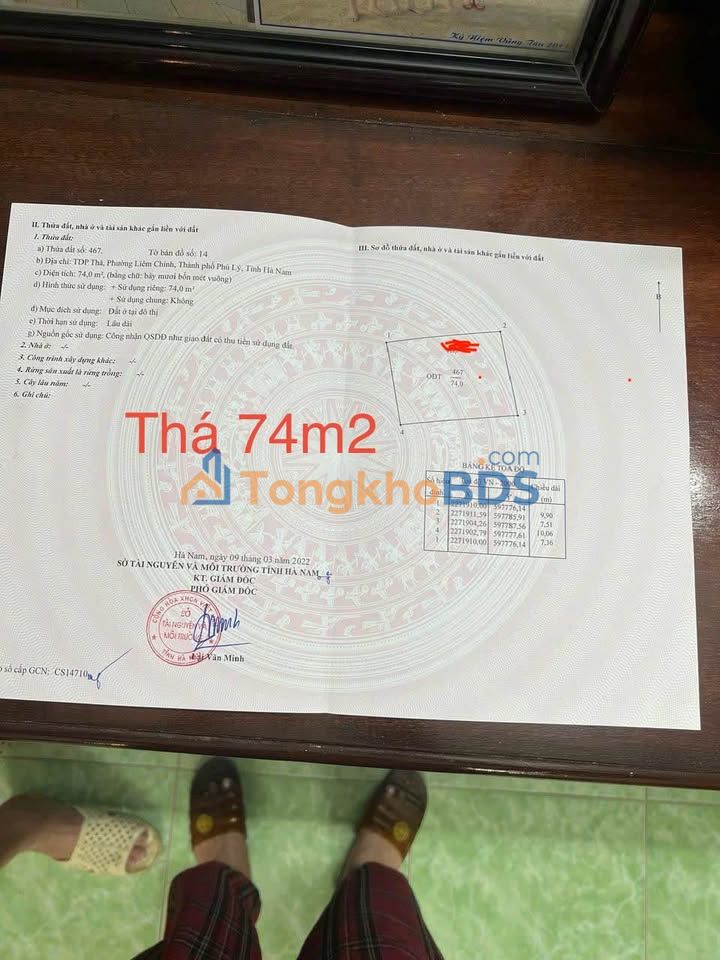 Nhà Phố Phủ Lý 74m² - Ô tô đỗ cửa, gần BV Việt Đức - Hơn 2 tỷ