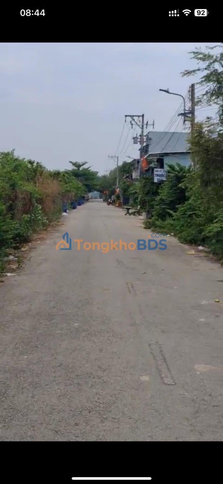 Đất thổ cư 100m² An Tây, Bến Cát - Đường nhựa, vỉa hè, giá 1.38 tỷ