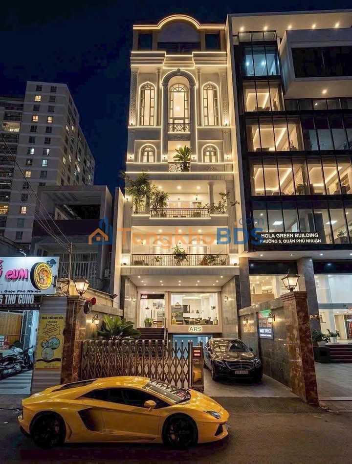 Tòa Nhà Mặt Tiền Nguyễn Thượng Hiền, Phú Nhuận - 184m², 7 Tầng, 7X Tỷ