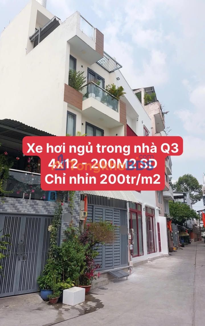 Nhà 5 Tầng Hoàng Sa, Q3 - 45m² Đất - 5PN - 10 Tỷ TL