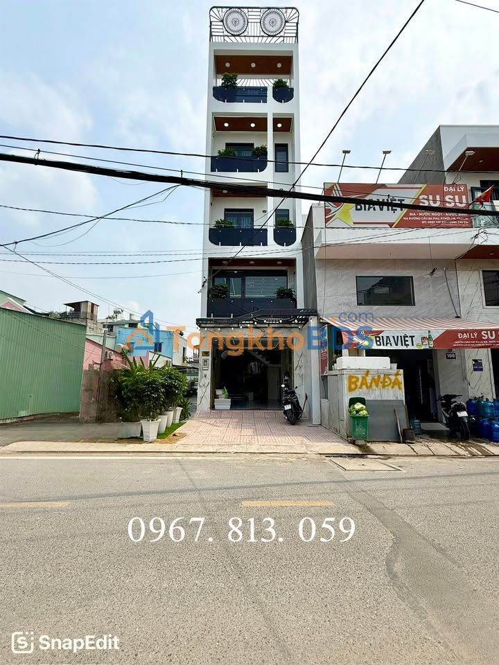 Nhà Góc 2 Mặt Tiền Thang Máy Q.12 - 9.95 Tỷ - Kinh Doanh Đắc Lợi