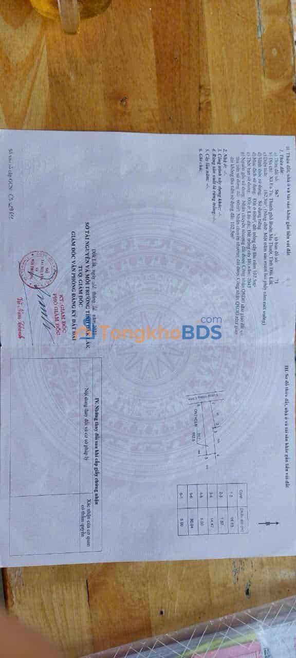 Bán Đất Buôn Ma Thuột 150m² Đường Thông - Sổ Hồng Sẵn Sàng