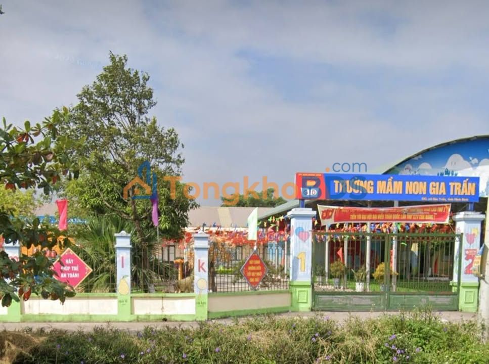 Đất Sổ Đỏ Gia Viễn 120m² - Mặt Tiền 6m Gần Chợ Gián, Hướng Tây Nam