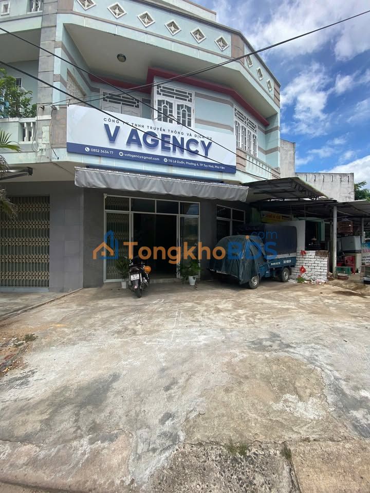 Cho thuê nhà mặt tiền Lê Duẩn, Tuy Hòa - 115m², Giá 4 triệu/tháng