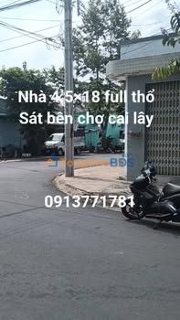 Nhà Mặt Tiền Nguyễn Văn Lộc Cái Bè - 4518m² Thổ Cư, Gần Chợ Cái Lây