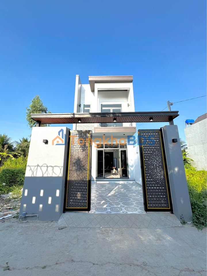Nhà 3PN Đường Ô Tô Tân Mỹ Chánh, Mỹ Tho - Sổ Hồng Thổ Cư 105m²