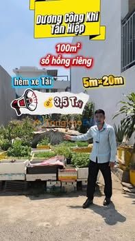 Bán Đất 100m² Full Thổ Cư Đường Dương Công Khi, Q12 - Giá 3.5 Tỷ TL