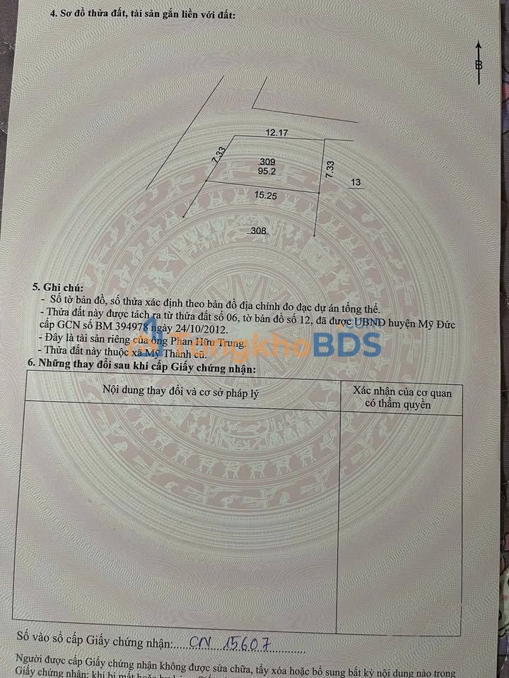 Bán Đất Mỹ Đức 95-100m² - Sổ Đỏ Chính Chủ, Kinh Doanh Tốt