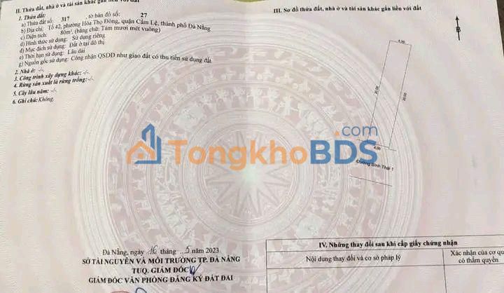 Mặt Tiền Bình Thái 1 Cẩm Lệ - Kinh Doanh Sầm Uất 80m² Giá 4.65 Tỷ